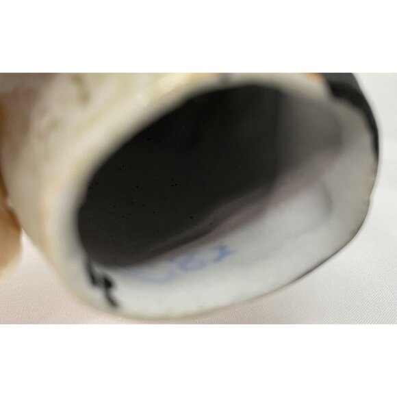 Vintage Salamander Pottery Bell Santa Christmas Ornament Folk Art 1982 - Picture 10 of 10